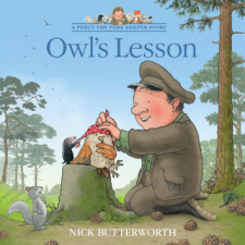  Owl's Lesson – Nick Butterworth idegen nyelvű könyv