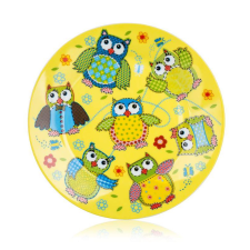 OWLS Gyermek desszert tányér 20 cm 60301004 tányér és evőeszköz