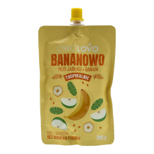  OWO GYÜMÖLCSPÜRÉ ALMA-BANÁN üdítő, ásványviz, gyümölcslé