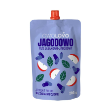 Owolovo 100% gyümölcspüré alma-kékáfonya 200ml üdítő, ásványviz, gyümölcslé