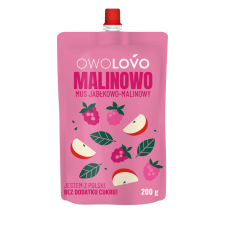 Owolovo gyümölcspüré alma-málna 200 g üdítő, ásványviz, gyümölcslé