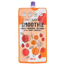 Owolovo Owolovo smoothie alma-sárgarépa-eper 250 ml reform élelmiszer