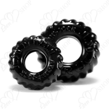 OXBALLS - Truckt Cockring 2-pack black péniszgyűrű