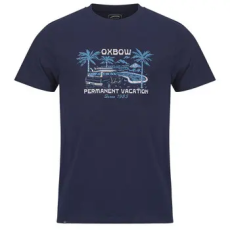 Oxbow Rövid ujjú pólók S1ONTRIP Tengerész EU L