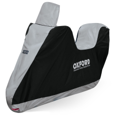 Oxford Aquatex Highscreen Scooter motoros ponyva csomagtérrel és magas plexivel motorponyva