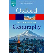  Oxford Dictionary of Geography 6e idegen nyelvű könyv