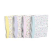 Oxford Floral A5 kockás spirálfüzet (OXFORD_400094951) füzet