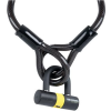 Oxford LOOP LOCK15 lakat U profilú SHACKLE MINI zárral, (kábel hossza 2 m, kábelátmérő 15 mm)