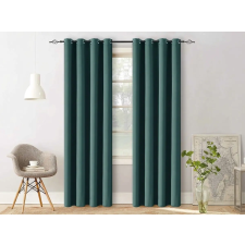  OXFORD türkizkék függöny 140x250 cm Felfüggesztés: Fém gyűrűk lakástextília