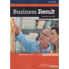 Oxford University Press Business Result Elementary Student&#039;s Book with Online practice Second Edition nyelvkönyv, szótár