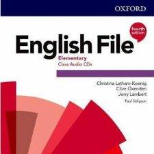 Oxford University Press ENGLISH FILE 4E ELEMENTARY CLASS CD(4) nyelvkönyv, szótár
