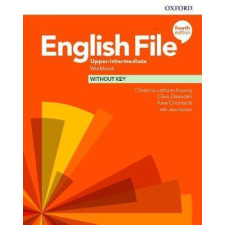 Oxford University Press ENGLISH FILE 4E UPPER-INTERMEDIATE WB without key nyelvkönyv, szótár