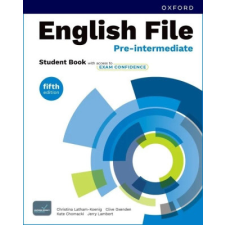 Oxford University Press English File Fifth Edition Pre-Intermediate Student's Book with access to Exam Confidence idegen nyelvű könyv
