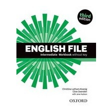 Oxford University Press English File Intermediate (3rd Edition) Workbook without key nyelvkönyv, szótár
