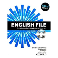 Oxford University Press English file Pre-intermediate workbook without key - Third edition - Christina Latham-Koenig, Clive Oxenden, Paul Seligson, Jane Hudson antikvárium - használt könyv