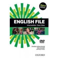 Oxford University Press English File third edition: Intermediate: Class DVD nyelvkönyv, szótár