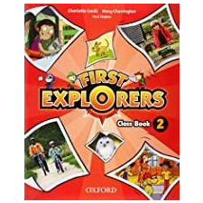 Oxford University Press FIRST EXPLORERS 2 CLASS BOOK nyelvkönyv, szótár