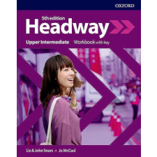Oxford University Press HEADWAY 5E UPPER-INTERMEDIATE WB WITH KEY nyelvkönyv, szótár