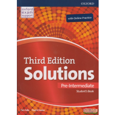 Oxford University Press Solutions Pre-Intermediate 3rd. Ed. Student&#039;s Book nyelvkönyv, szótár
