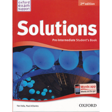 Oxford University Press Solutions Pre-Intermediate Student&#039;s Book - Paul A. Davies; Tim Falla antikvárium - használt könyv