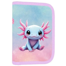 Oxybag Egyszintes tolltartó, 2 kihajtható fül, üres, Axolotl tolltartó