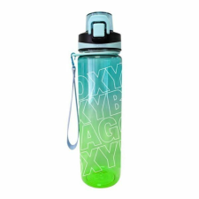 OXYBAG Life BPA-mentes kulacs ivási skálával - 800 ml - Ombre Lime kulacs, kulacstartó