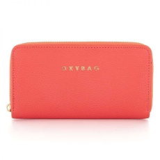  OXYBAG Mony Leather Coral nagyméretű pénztárca - 19x2x10 cm