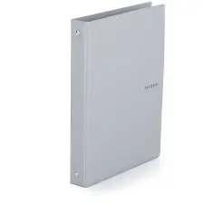 Oxybag Pastelini gyűrűs dosszié, A4, PVC, szürke füzet
