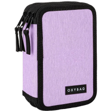 Oxybag Unicolor 3 szintes, lila tolltartó