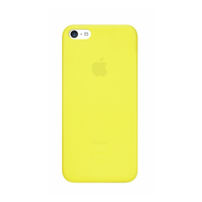 OZAKI OC546YL O!Coat 0.3+Jelly iPhone 5C Tok + kijelzővédő fólia - Sárga tok és táska