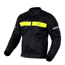 Ozone Motoros kabát Ozone Dart fekete-neon sárga motoros kabát