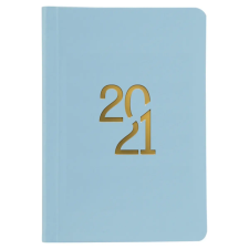  P012 Pastel B6 heti naptár - Kék naptár, kalendárium