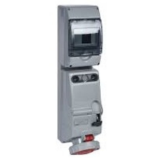  P17 Tempra Dafrsr-634k06 m 400V IP66 reteszelt aljzat 057299 villanyszerelés