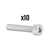 P2R (Motorisé) P2R hatszögletű süllyesztett fejű csavar M6 x 35 mm, krómozott (10 db/csomag) P2R (Motorisé) Motor alkatrészek Csavarok és alkatrészek