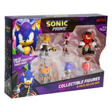 P.M.I. Sonic Prime Deluxe box Mix figura készlet (8 darabos) játékfigura