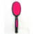 P.R.C. Nagyfejű hajkefe-bontókefe műanyag fogakkal pink-fekete színben