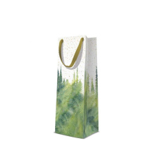  P.W.AGB2013404 Golden Forest papír ajándéktáska, prémium italos 12x37x10cm ajándéktasak