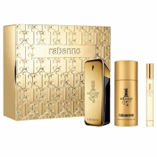  Paco Rabanne 1 Million Eau De Toilette Spray 100ml Set 3 Pieces kozmetikai ajándékcsomag