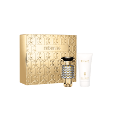 Paco Rabanne Fame női parfüm szett (eau de parfum) Edp 50ml+75ml Testápoló kozmetikai ajándékcsomag