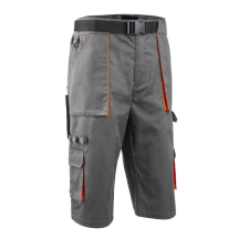  PADDOCK II BERMUDA HOSSZ. SZÜRKE-NARANCS_6XL munkaruha