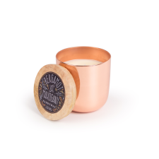 Paddywax FOUNDRY BERGAMONT & MAHOGANY réz illatú gyertya fém csomagolásban (12oz / 340g), gyertya