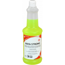 Padló- és felülettisztító koncentrátum erős zsíroldó hatással 1 liter Maya Strong tisztító- és takarítószer, higiénia