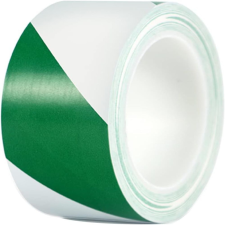 Padlójelölőszalag 50mm X 33 M Zöld-fehér ragasztószalag