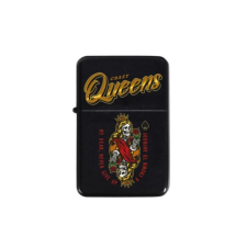 Padonio Benzines öngyújtó fekete színű - Queens felirattal öngyújtó