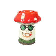 Padonio Nagyméretű polirezinből készült hamutartó - Cigarettát szívó gombát ábrázol hamutartó