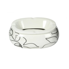 Padonio vonalrajzos kerámia hamutartó - fehér - 2 hamutartó