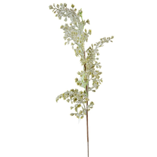  Páfrány ág havas zöld 70cm dekorációs kellék
