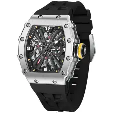  PAGANI DESIGN MILLENIO STEEL BLACK Quartz karóra