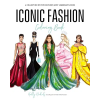 Page Street Publishing Iconic Fashion Coloring Book | Holly Nichols