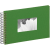 Pagna 24x17cm fehér lapos spirálos zöld fotóalbum p1210917